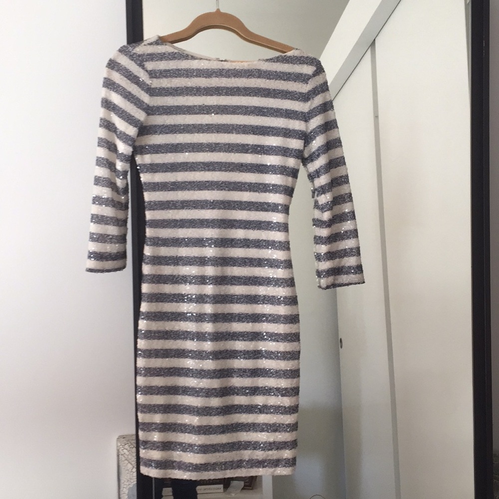 Alice and Olivia, “Pammy Sequined Dress”